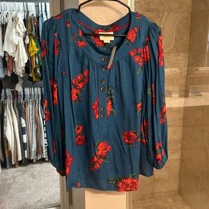NWT Anthropologie Maeve Top